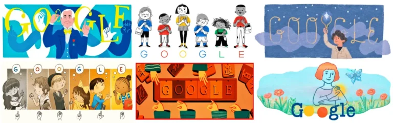 Google Doodles of the Deaf